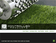 Tablet Screenshot of cpturf.com